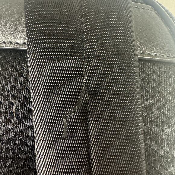 EUC Michael Kors Cooper Monogram Backpack Blk/Mandarin 37S0LCOB2B $498 - Picture 12 of 14